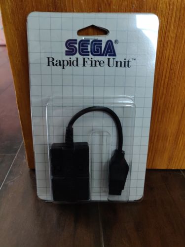 Sega Rapid Fire Unit For The Sega Master System New, Sealed!