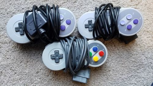 3 SNES Controllers (One Is Unofficial)