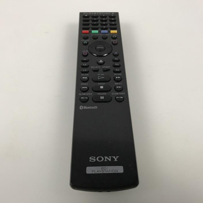 OEM PS3 Playstation 3 Official Sony Blu-ray DVD Remote Control (CECHZR1U) 4.B3