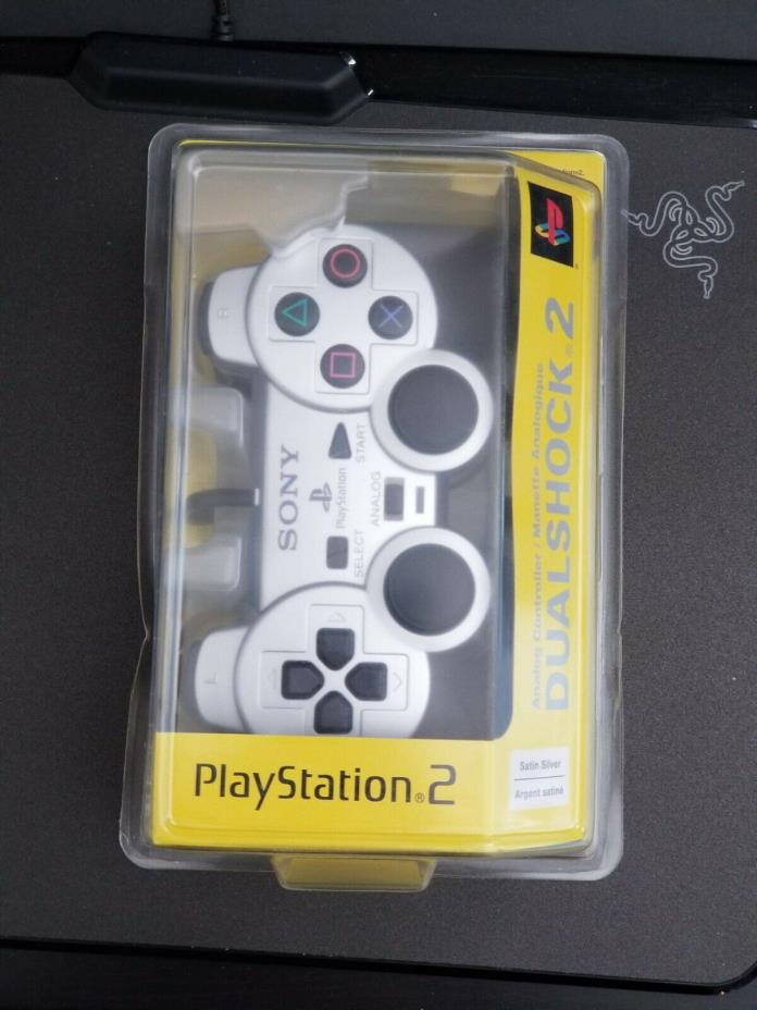 Sony Playstation 2 DualShock 2 - (SCPH-10010U) Satin Silver