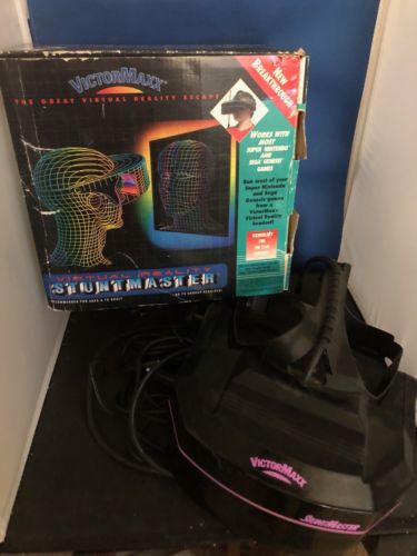 Virtual Reality Victor  Maxx STUNT MASTER   for SEGA GENESIS/SUPER NINTENDO