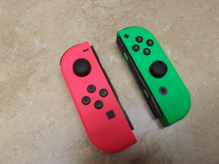 Nintendo Switch Joy-Con Neon Pink/Neon Green Controller