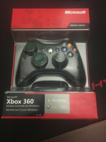 Official Microsoft Xbox 360 Wireless Controller for Xbox 360 and Windows PC