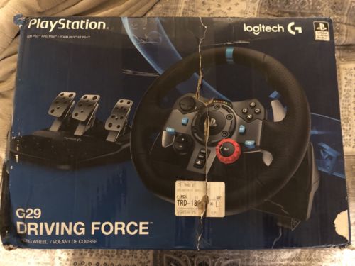 Logitech Driving Force G29 (941000110) Racing Wheel (Damaged Box) See Descript