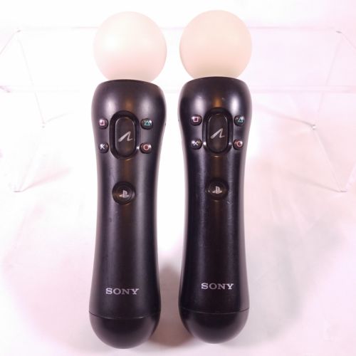 Sony PS4 PS3 PlayStation Move Controllers Bundle of 2 ball motion official e2