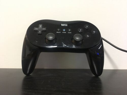 OEM Black Nintendo Wii Classic Controller (RVL-005) (Nintendo Wii)
