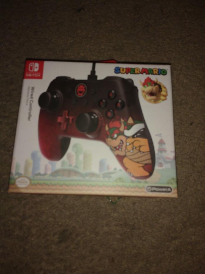 nintendo switch super mario wired controller BRAND NEW..