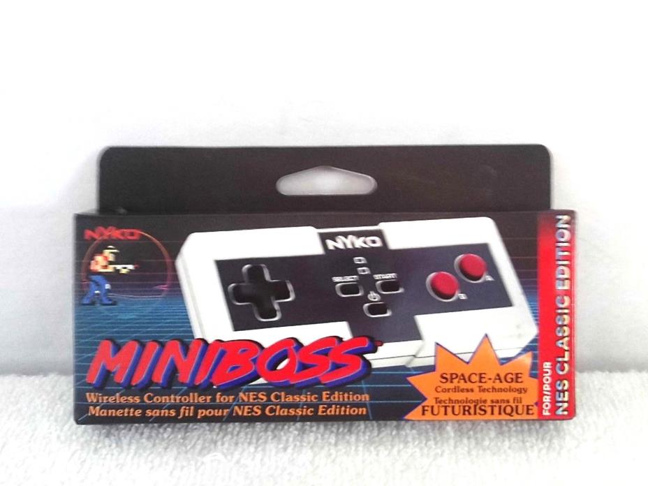 NEW NYKO MINIBOSS WIRELESS CONTROLLER FOR NES CLASSIC EDITION