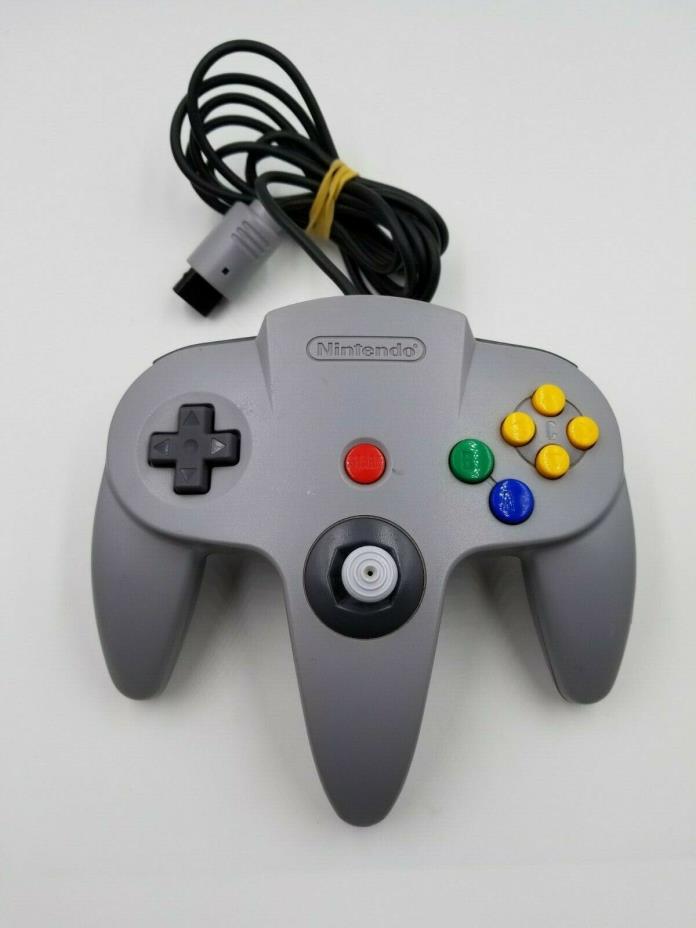 Original Nintendo 64 Controller Grey N64