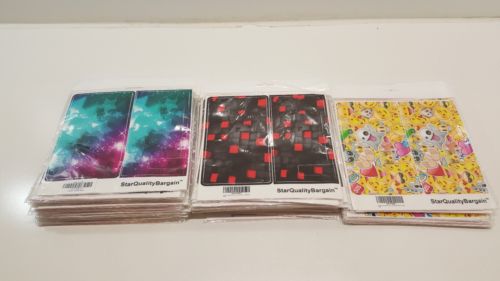 Lot of 90 Nintendo Switch Decals 37 Stars 34 Black and Red 19 Yellow Emoji