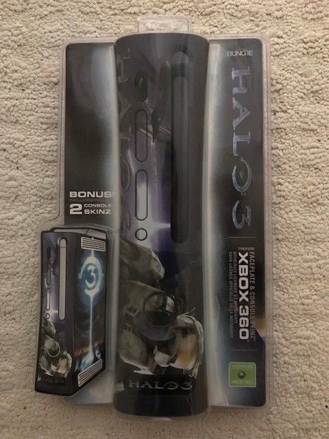 Halo 3 XBOX360 Faceplate & Console Skins-- NEW BUNGIE/Mad Catz PRODUCT
