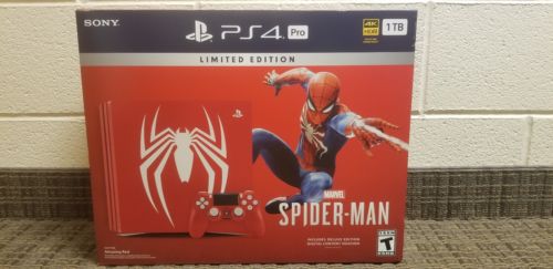 Spiderman Playstation 4 SONY Limited Edition