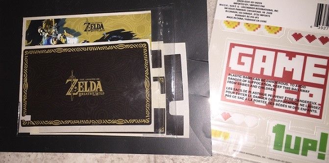 Limited Ed. Zelda Breath Of The Wild Vinyl Skin Stickers Nintendo Switch + BONUS