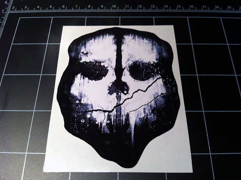 Call of Duty GHOSTS vinyl decal sticker XBOX One 360 PS4 ps3 Wii U black ops