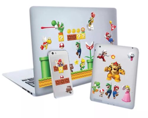 Paladone Super Mario Gadget Decals - 90+ Decals - see pictures - Free Shipping