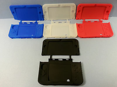 Silicone Case Cover for Nintendo NEW 3DS N3DS XL RED BLUE WHITE BLACK -FREE SHIP