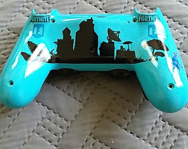 ps4 controller faceplate and back shell  fortnite