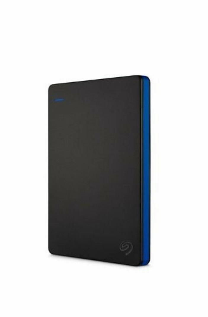 Seagate - Game Drive for PS4 2TB External USB 3.0 Portable Hard Drive - Black