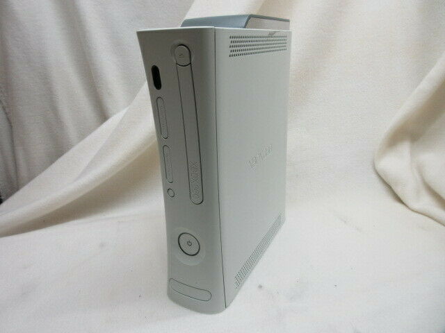 White Xbox 360 with External Hard Drive