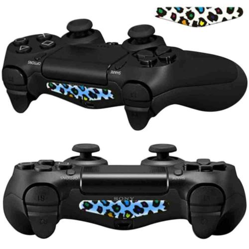Mod Freakz Pair of LED Light Bar Skins Leopard Spots Pattern for PS4 Controllers