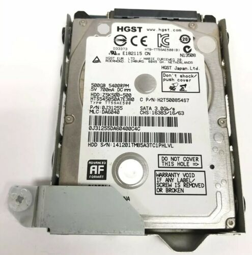 Sony OEM 500GB SATA Hard Drive HDD with Caddy Fits PlayStation 4 PS4 CUH-1115A