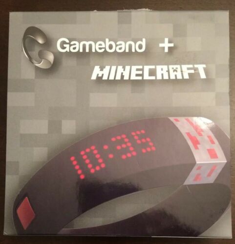 Gameband for Minecraft Game Band Size Small - Play Anywhere- open package