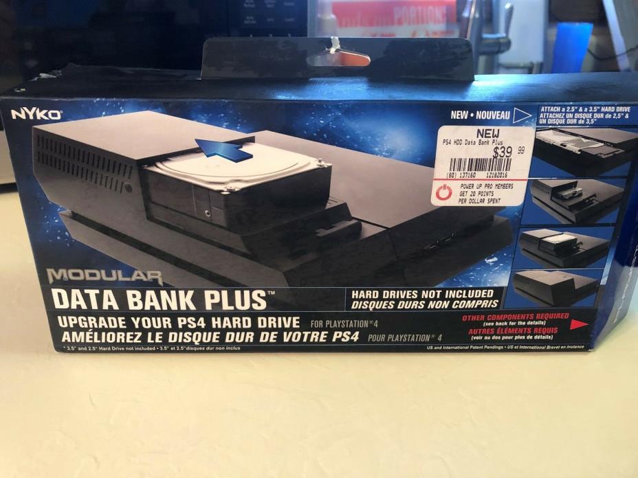 Nyko Modular Data Bank Plus Hard Drive for PlayStation 4