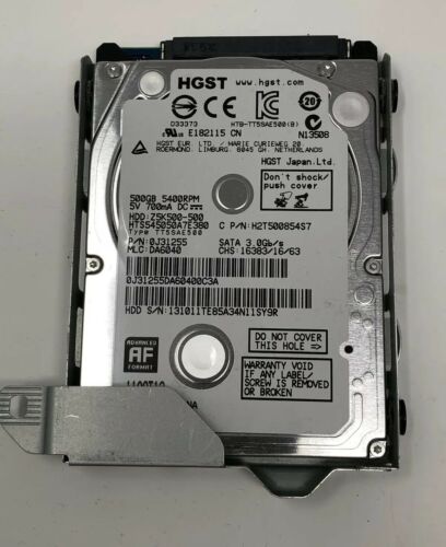 OEM HGST 500GB SATA Hard Drive HDD w/ Caddy Sony PlayStation 4 PS4 CUH-1115