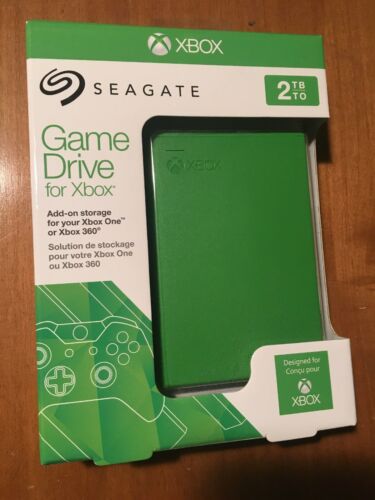 Seagate 2tb External Hard Drive Xbox Brand New