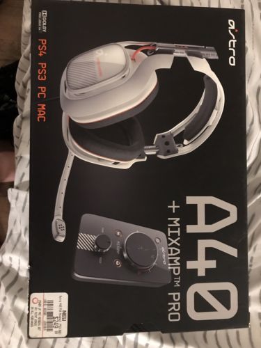 Astro Gaming A40 TR Headset + MixAmp Pro TR for PS4 - Black
