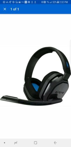 Astro A10 Wired Gaming Headset Blue - PC, PS4, XBox One, MAC, Mobile