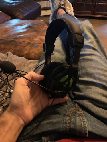 Turtle Beach Ear Force x12 Silver/Black Headband Headset