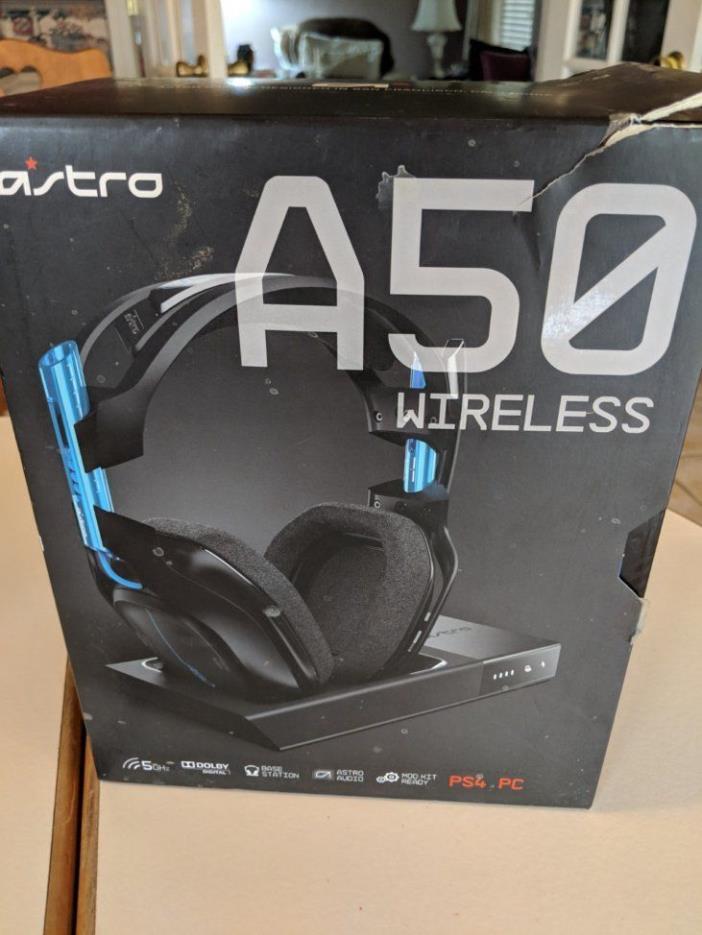 Astro Gaming A50 Wireless Headset + Base Station for PlayStation 4 - Black
