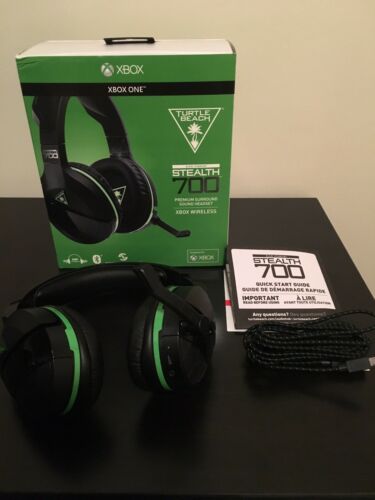 Turtle Beach Stealth 700 Black and Green Headband Headsets for MicrosoftXbox One