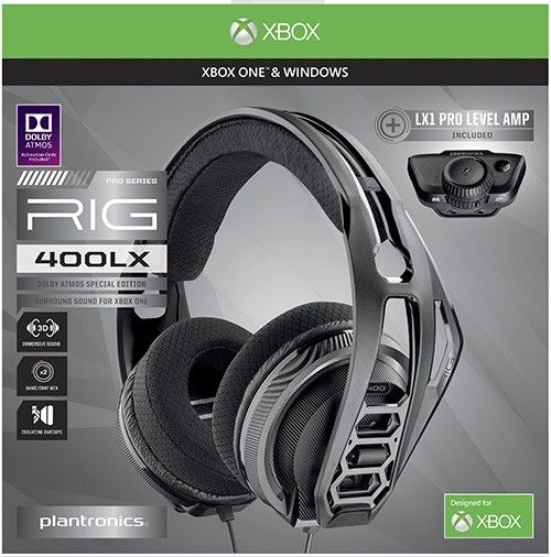 Plantronics RIG 400LX Gaming Headset with Dolby Atmos LX1 Pro Level Amp Xbox One