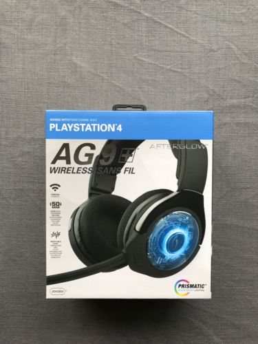 Afterglow AG 9 Premium Wireless Headset for PS4