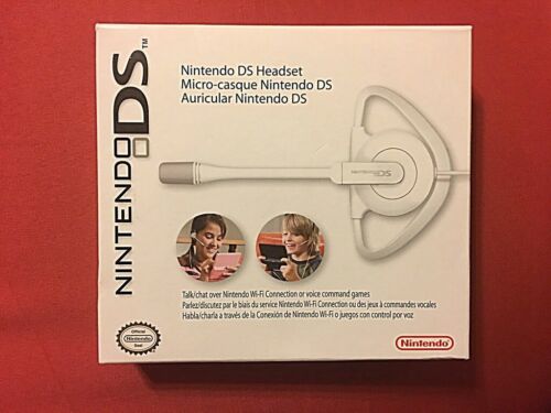 Nintendo Official White Ear-Hook Headset for Nintendo DS, DS LITE