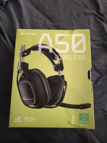 Astro A50 Wireless Gaming Headset for Xbox One Dolby Pro Logic IIx Black/Lime