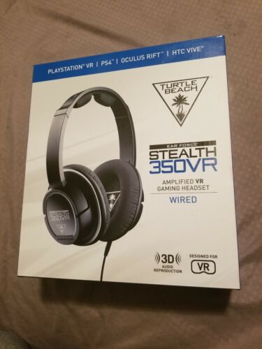 NEW Turtle Beach Ear Force Stealth 350VR Amplified VR Gaming Headset for PS4