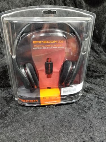 New Plantronics Gamecom 308 Gaming Headset PC Mac Mobile Tablet Game Headphones