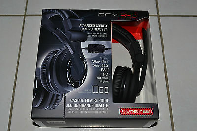 dreamGEAR GRX-350 Advanced Wired Stereo Gaming Headset -BRAND NEW, SEALED