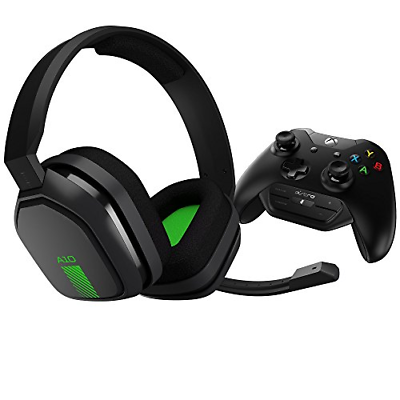 ASTRO Gaming A10 Gaming Headset + MixAmp M60 - Green/Black - Xbox One