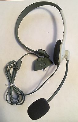 Xbox 360 Headset Headphone w/ Microphone MIC for Live Controller