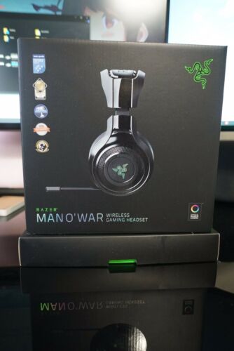 Razer ManO'War Wireless 7.1Surround Sound Gaming Headset With Extra Cooling Pads
