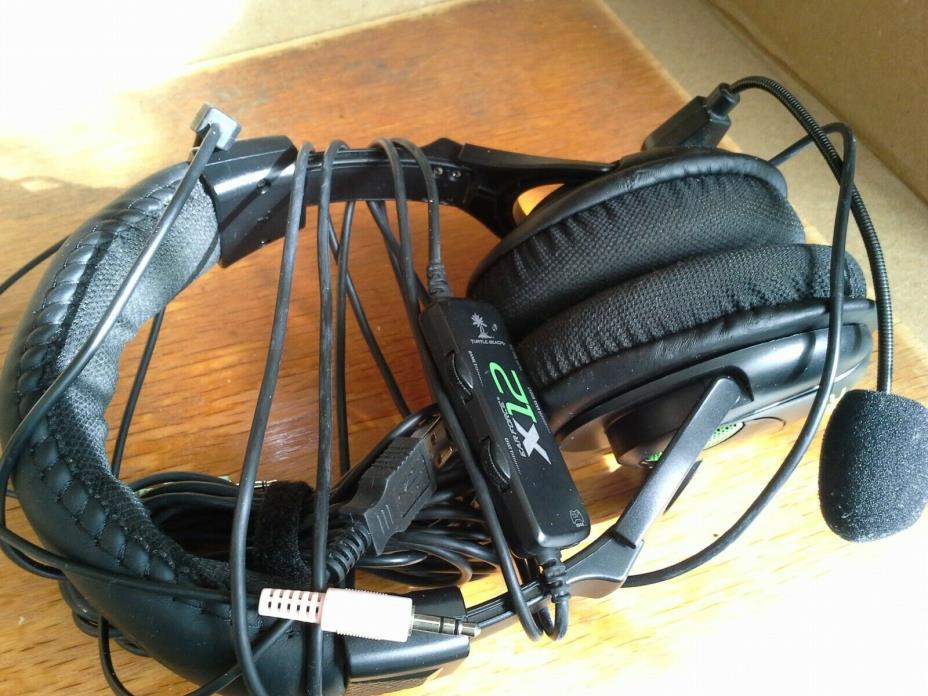 Turtle Beach Ear Force X12 Black Headband Headset