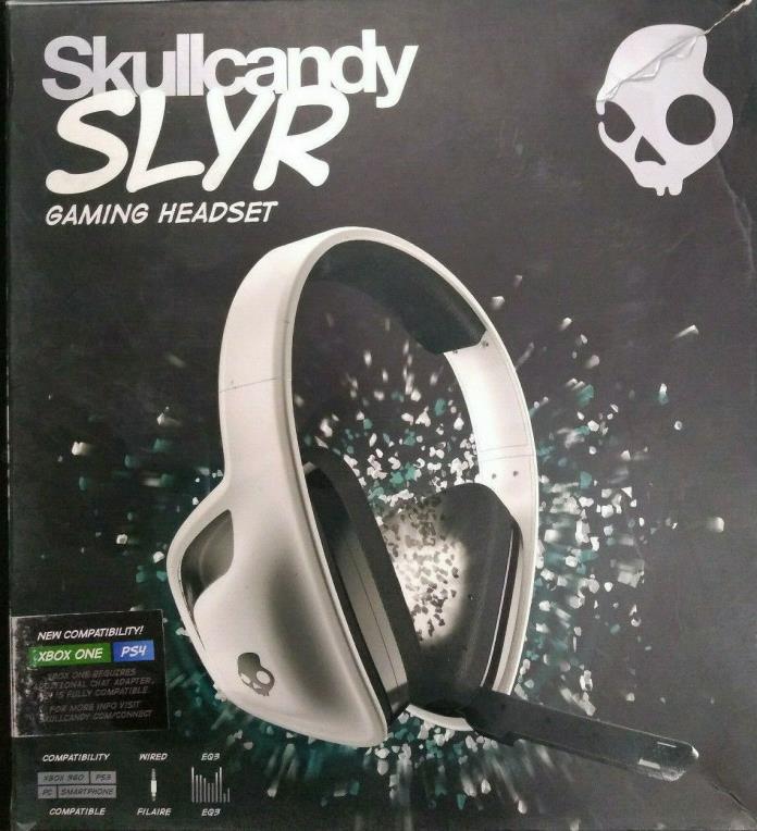 Original Skullcandy SLYR P/N: SMSLFY-205 Wired Gaming Headset PlayStation Xbox