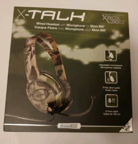 X-Talk Xbox 360 Gaming Headset Good Condition