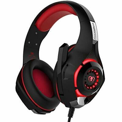 Gaming Accessories Headset For Xbox One PS4 PC,GM-1 3.5 Mm LED Light Over-Ear
