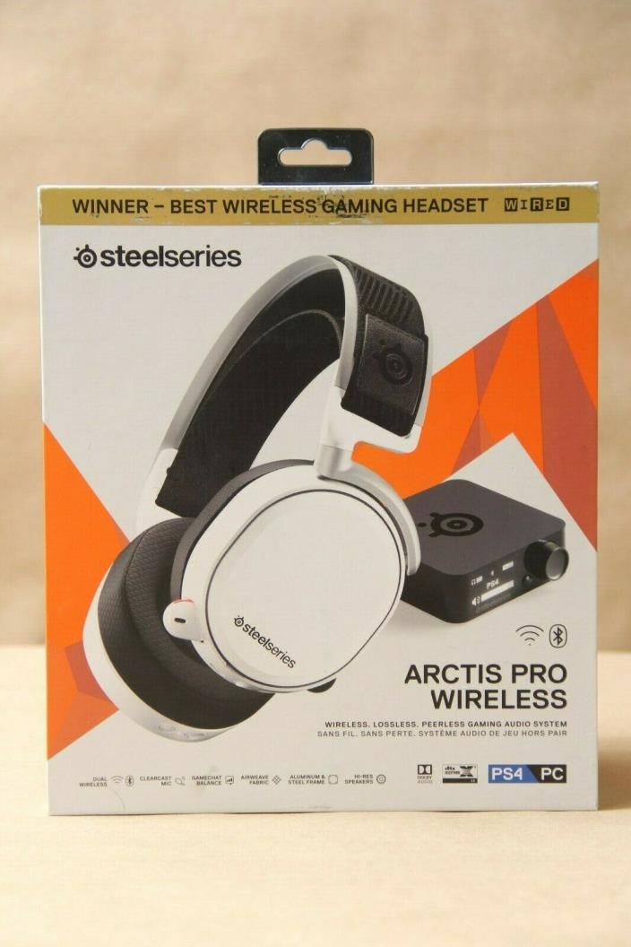 SteelSeries Arctis Pro Wireless Gaming Headset - Lossless High Fidelity Wireless