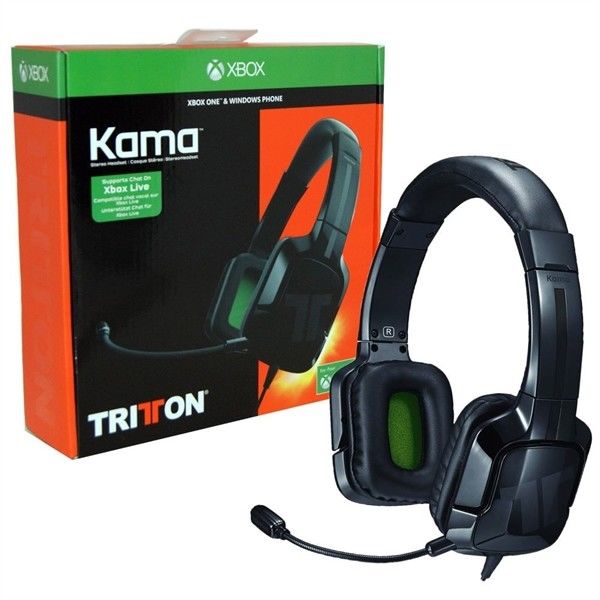 NEW TRITTON Kunai 3.5 Stereo Headset for Xbox One and Windows Phone